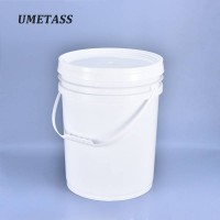 20l High Quality Thick Packaging Container Plastic Bucket For Lid Food Grade Packing Transport Barrel Seal Paint