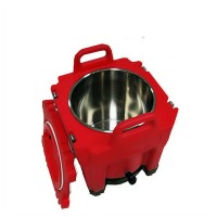 50L Food Thermos Barrel with Sealing Ring to Achieve Leak Proof and Heat Preservation Hot Food Insulation Bucket